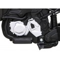 Motorka BMW F850 GS na batériu pre deti Červený + Pomocné kolieska + Audio LED + Pomalý štart + EVA