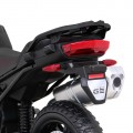 Motorka BMW F850 GS na batériu pre deti Červený + Pomocné kolieska + Audio LED + Pomalý štart + EVA