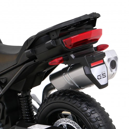 Motor BMW F850 GS na batériu pre deti Žltý + Pomocné kolieska + Audio LED + Pomalý štart + EVA