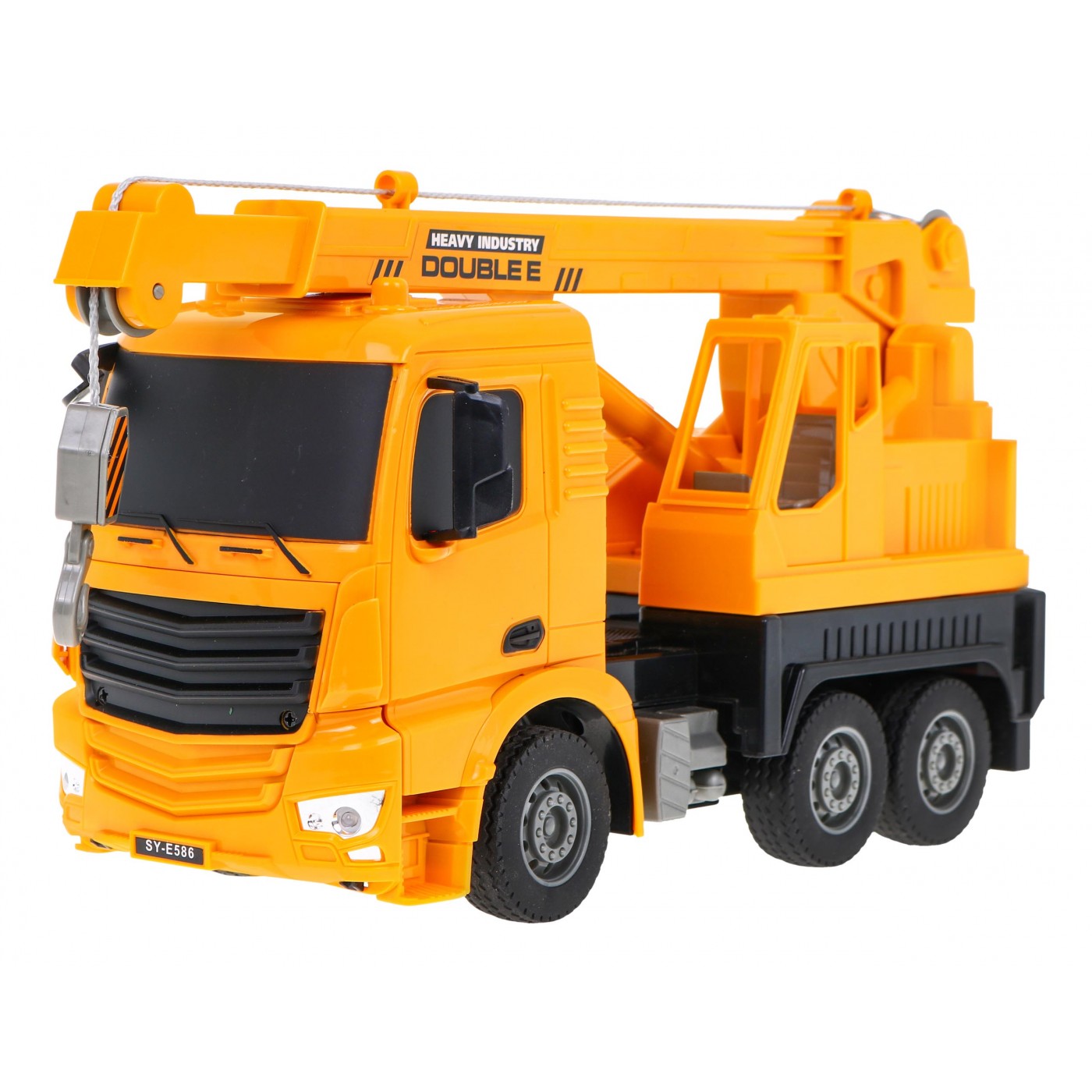 Diaľkovo ovládaný žeriav HDS pre deti 6+ Interaktívny model Double E 1:26
