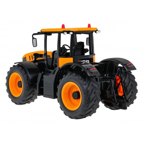 Diaľkovo ovládaný traktor JCB Fastrac 4220 pre deti 6+ Interaktívny model Double E 1:16