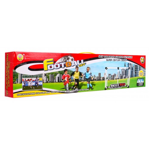 Veľká Záhradná bránka pre deti 6+ Sada na futbal + Lopta s pumpičkou