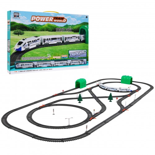 Veľká Železnica pre deti 4+ Vlak s vagónmi + Trať 9+ metrov 70 el.