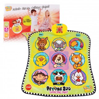 Rohož zručnosti "Zvieratká" pre deti 3+ Hra na udržanie rovnováhy Ruky Nohy