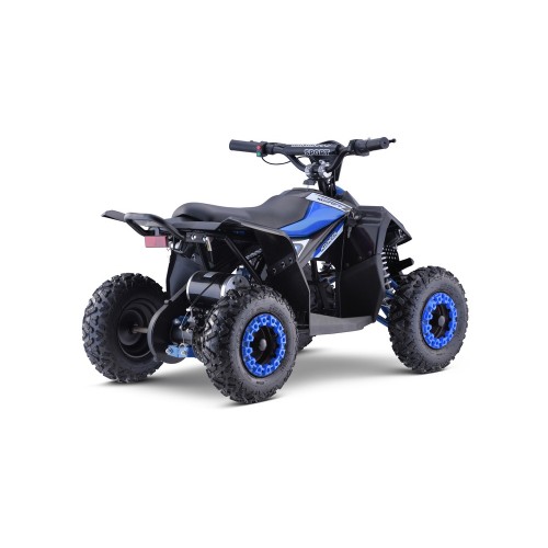 Quad E-STAR na batériu Modrý 35km/h + Bezkefkový motor 1000W + Nafukovacie kolesá + Regulácia sedadla