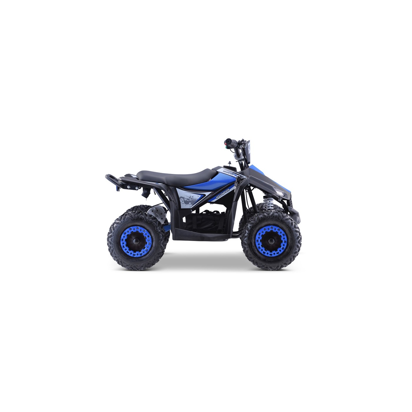 Quad E-STAR na batériu Modrý 35km/h + Bezkefkový motor 1000W + Nafukovacie kolesá + Regulácia sedadla