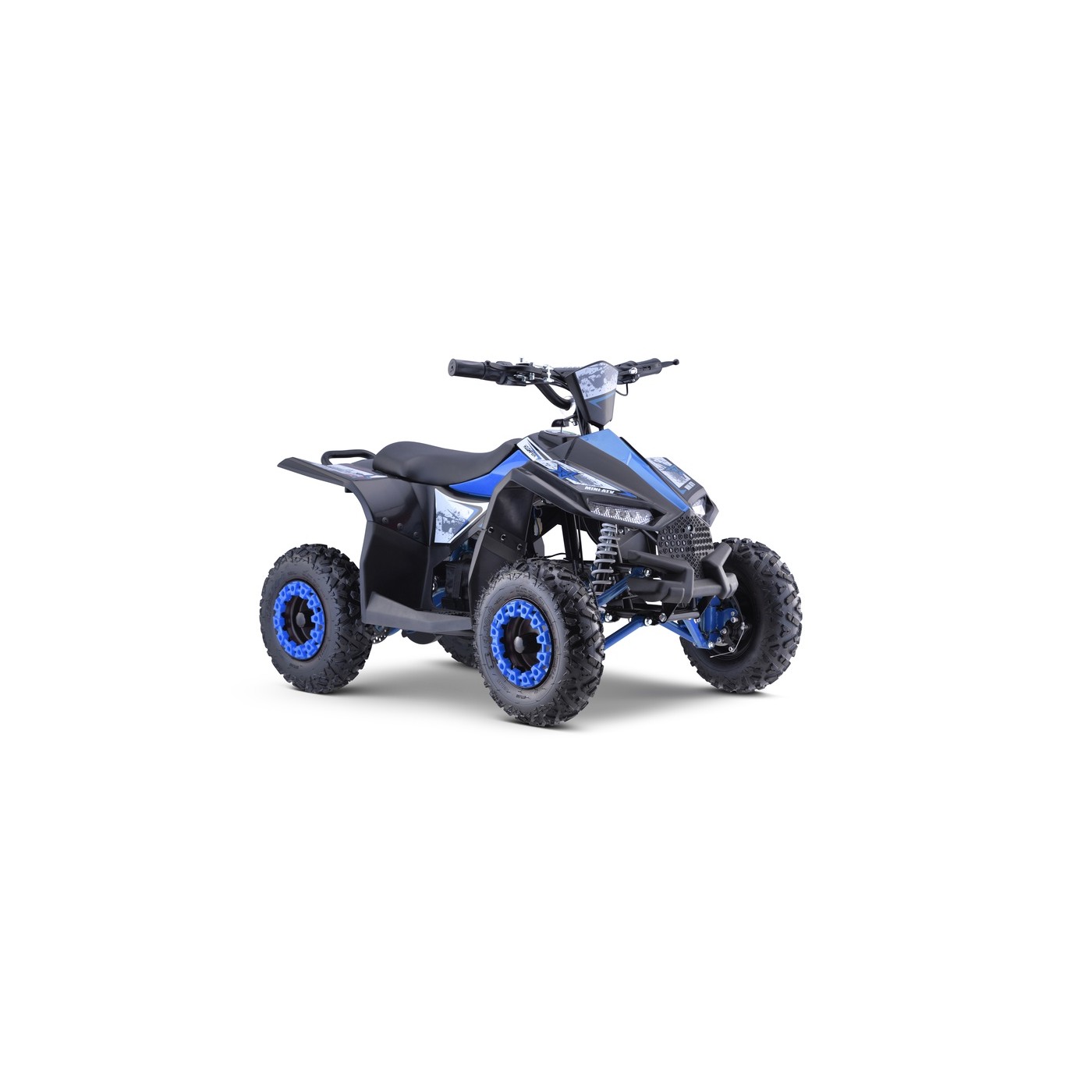 Quad E-STAR na batériu Modrý 35km/h + Bezkefkový motor 1000W + Nafukovacie kolesá + Regulácia sedadla