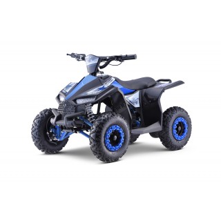 Quad Highper na batériu Modrý 35km/h + Bezkefkový motor 1000W + Nafukovacie kolesá + Regulácia sedadla