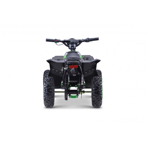 Quad Highper na batériu Zelený 35km/h + Bezkefkový motor 1000W + Nafukovacie kolesá + Regulácia sedadla