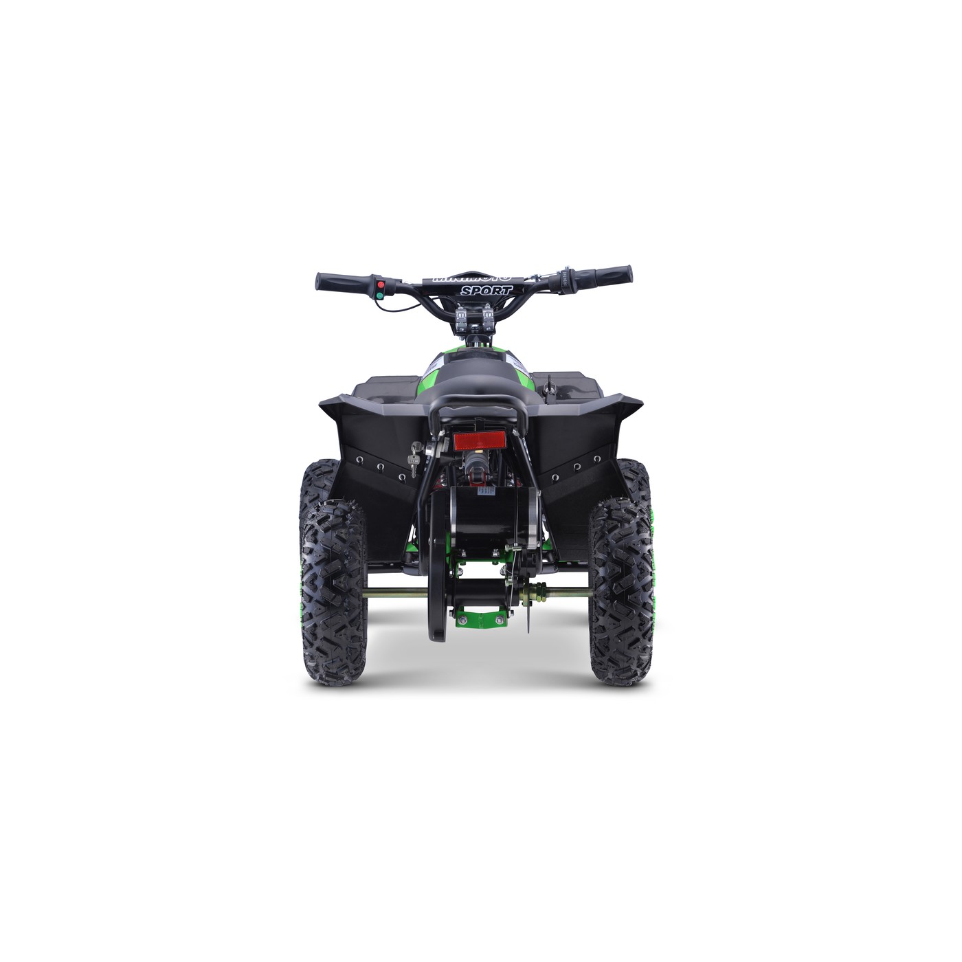 Quad E-STAR na batériu Zelený 35km/h + Bezkefkový motor 1000W + Nafukovacie kolesá + Regulácia sedadla