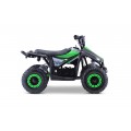 Quad Highper na batériu Zelený 35km/h + Bezkefkový motor 1000W + Nafukovacie kolesá + Regulácia sedadla