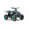 Quad Highper na batériu Zelený 35km/h + Bezkefkový motor 1000W + Nafukovacie kolesá + Regulácia sedadla