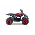 Quad Highper na batériu Červený 35km/h + Bezkefkový motor 1000W + Nafukovacie kolesá + Regulácia sedadla