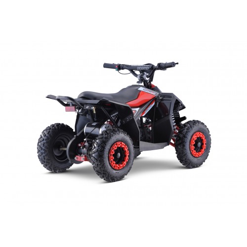 Quad Highper na batériu Červený 35km/h + Bezkefkový motor 1000W + Nafukovacie kolesá + Regulácia sedadla
