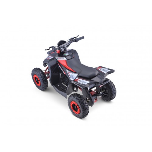 Quad E-STAR  na batériu Červený 35km/h + Bezkefkový motor 1000W + Nafukovacie kolesá + Regulácia sedadla