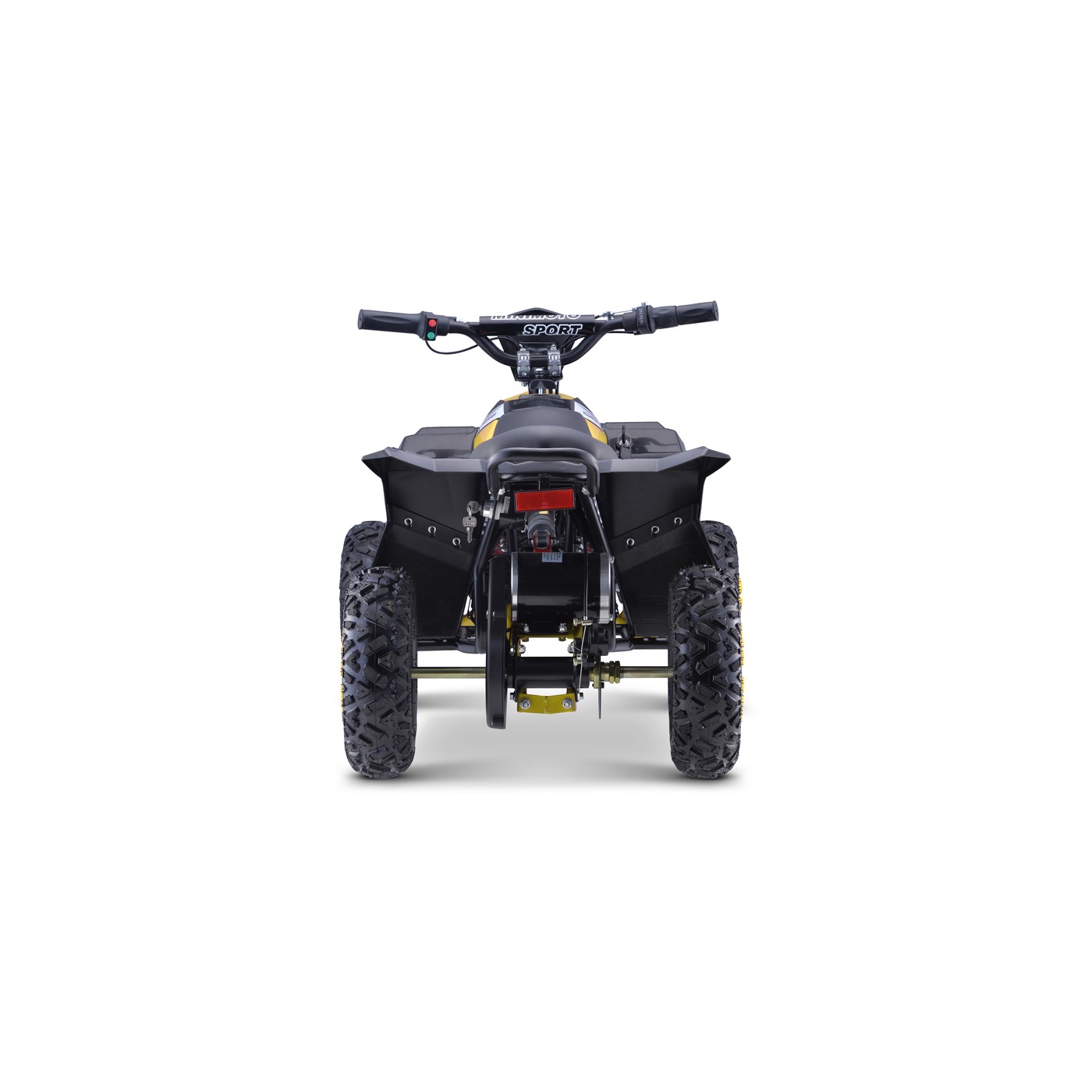 Quad E-STAR na batériu Žltý 35km/h + Bezkefkový motor 1000W + Nafukovacie kolesá + Regulácia sedadla
