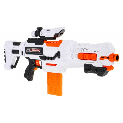 Veľká puška pre deti 8+ Príslušenstvo + 48 mäkkých nábojov Hračková zbraň Fast Pioneer