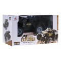 Kovový crawler Rock Explorer 4x4 pre deti 8+ Diaľkovo ovládaný 1:18 Gumové 6 kolies