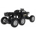 Kovový crawler Rock Explorer 4x4 pre deti 8+ Diaľkovo ovládaný 1:18 Gumové 6 kolies