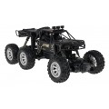 Kovový crawler Rock Explorer 4x4 pre deti 8+ Diaľkovo ovládaný 1:18 Gumové 6 kolies