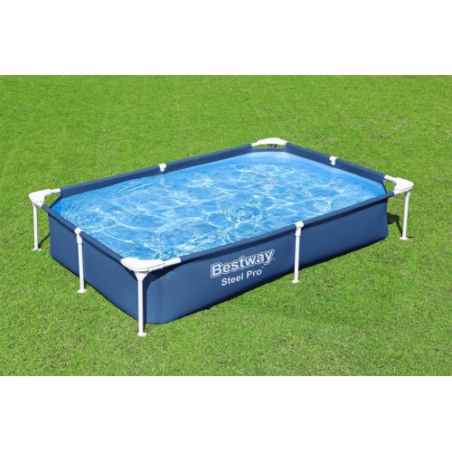 Bazén rámový SplashJr Steel Pro 221x150x43 BESTWAY + Opravná sada
