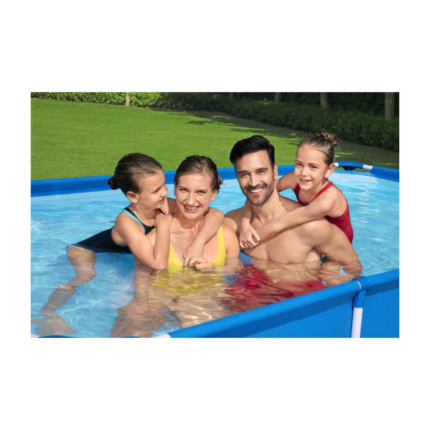 Bazén s konštrukciou Family Steel Pro 3v1 BESTWAY 400x211x81cm + Pumpa + Filter