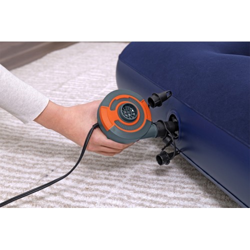 Nafukovací Matrac turistický Flokovaný BESTWAY 188x99x22cm + Opravná sada