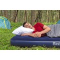 Nafukovací Matrac turistický Flokovaný BESTWAY 188x99x22cm + Opravná sada