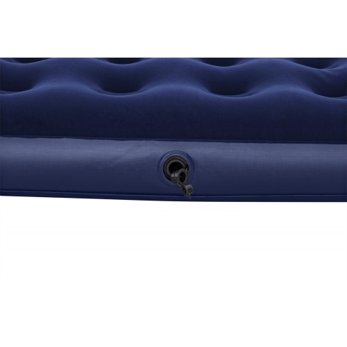 Nafukovací Matrac na spanie Kráľ 2-miestny flokovaný BESTWAY 203x183x22cm + Opravná sada