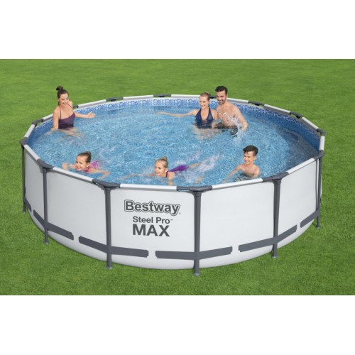 Bazén s konštrukciou Steel Pro MAX 427x107cm 14FT BESTWAY 5v1 + Príslušenstvo