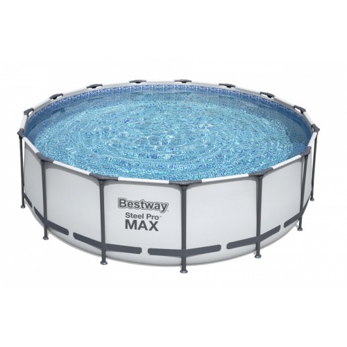 Bazén s konštrukciou Steel Pro MAX 5v1 BESTWAY 457x122cm 15FT + Pumpa Filter + Príslušenstvo