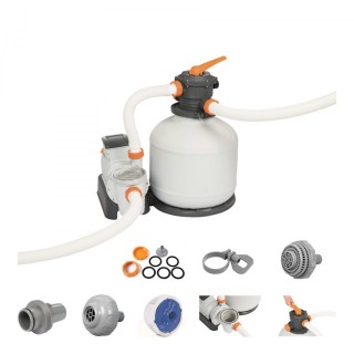 Pumpa Filtračná Piesková pre bazény BESTWAY 11355 l + Príslušenstvo