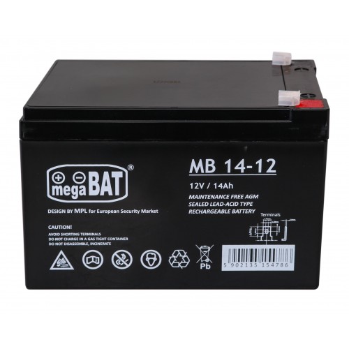 Gélová batéria 12V/14Ah pre elektrické vozidlá pre deti Náhradná časť