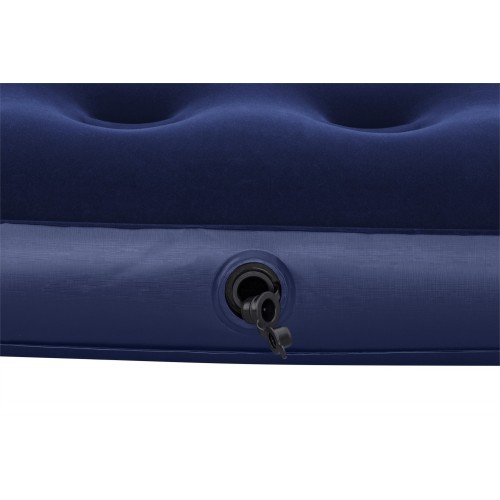 Nafukovací Matrac turistický Flokovaný BESTWAY 185x76x22cm + Opravná sada