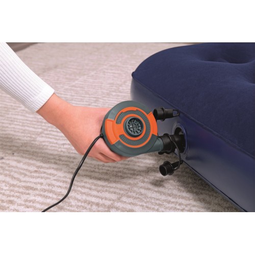 Nafukovací Matrac turistický Flokovaný BESTWAY 185x76x22cm + Opravná sada