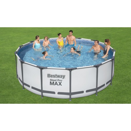 Bazén s konštrukciou Steel Pro MAX 5v1 BESTWAY 427x122cm 14FT + Príslušenstvo