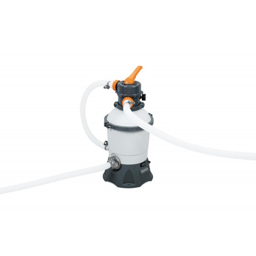 Bazén rámový Power Steel 488x244x122 16x8FT BESTWAY 6w1 + Pieskový filter