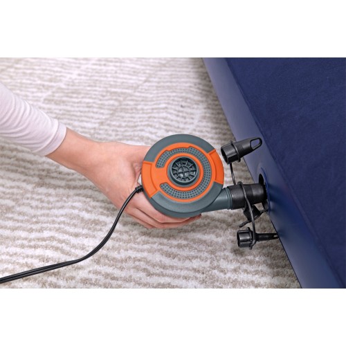 Nafukovací Matrac na spanie Kráľ 2-miestny flokovaný BESTWAY 203x183x22cm + Opravná sada