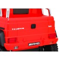 Mercedes G63 AMG Autíčko na batériu Červené + Ovládač + 6 kolies EVA + Pomalý štart + MP3 LED