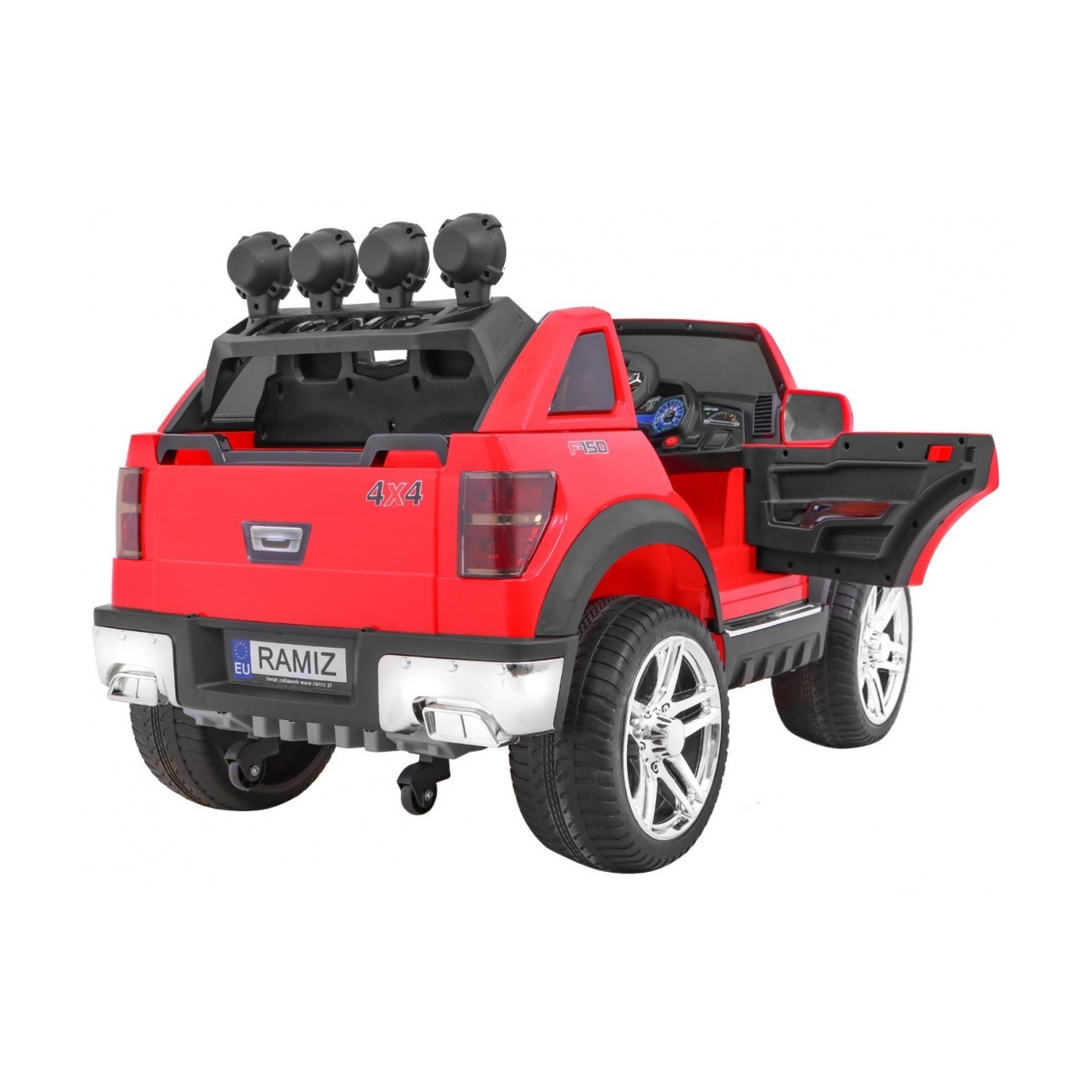 Vozidlo LONG Červený Plastové sedadlo