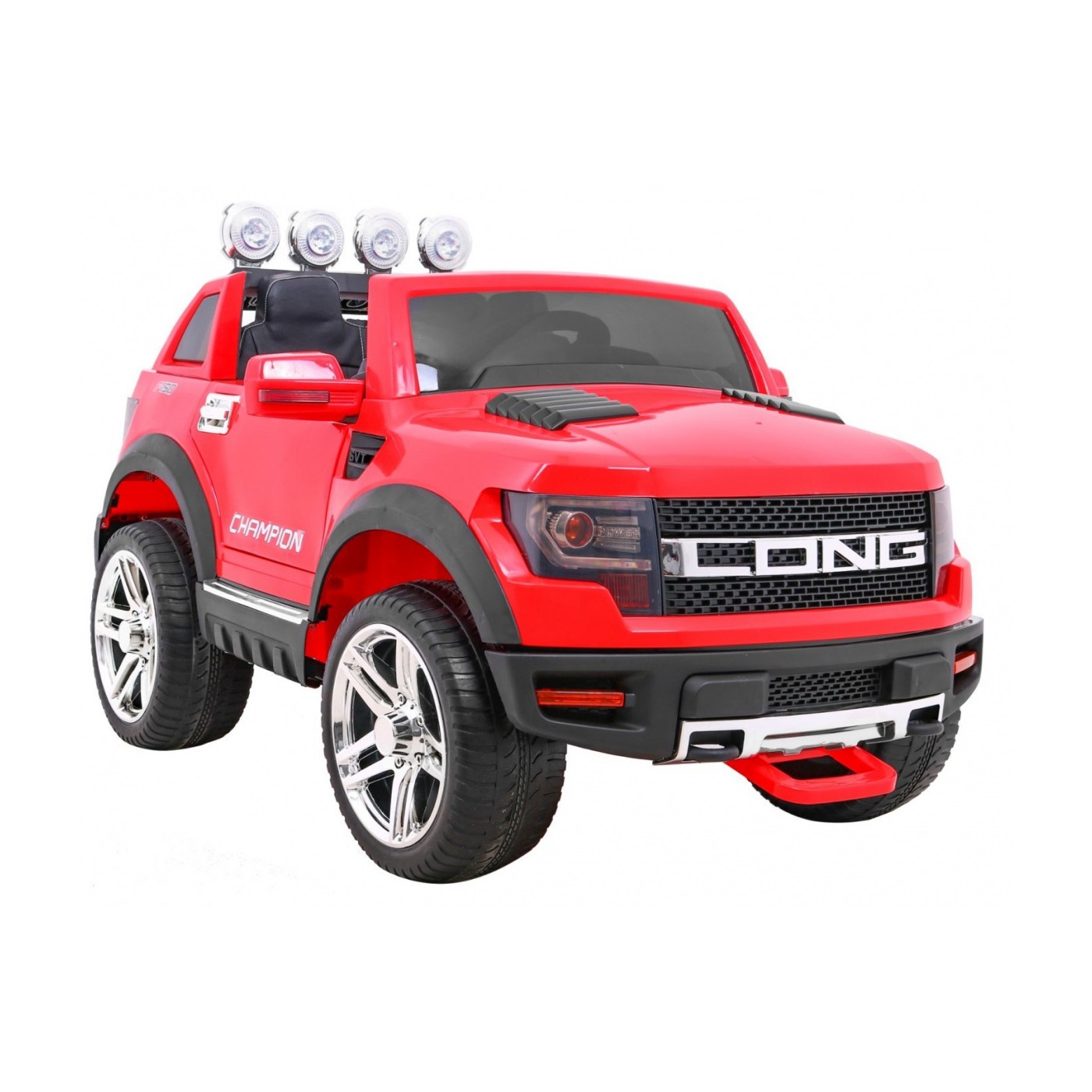 Vozidlo LONG Červený Plastové sedadlo