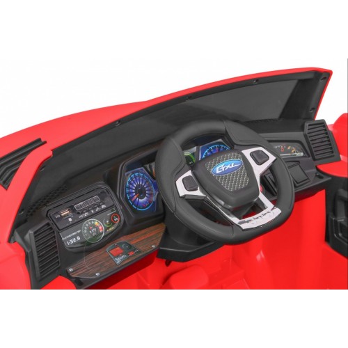 Vozidlo LONG Červený Plastové sedadlo