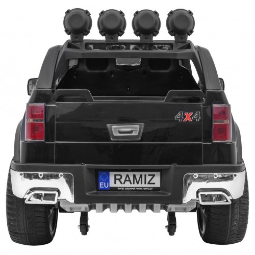 Vozidlo LONG Čierny Plastové sedadlo