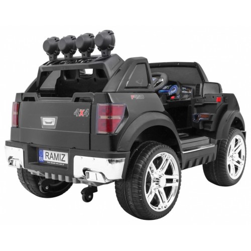 Vozidlo LONG Čierny Plastové sedadlo