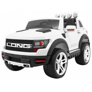 Vozidlo LONG Biely Plastové sedadlo