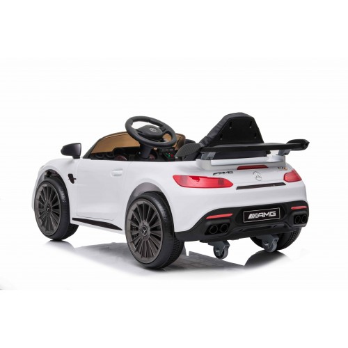 Vozidlo Mercedes GT-R AMG Biely