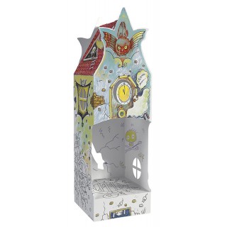 Domček "ul. Strašidelná 6" priestorová farebná kniha 3D