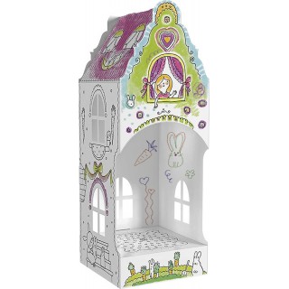 Domček "ul. Mrkvové Pole 3" priestorová farebná kniha 3D