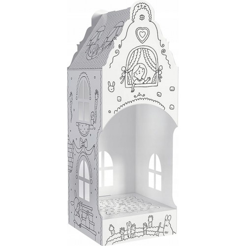 Domček "ul. Mrkvové Pole 3" priestorová farebná kniha 3D