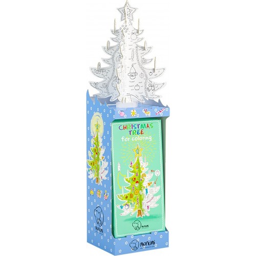 "Stromček" veľká vianočná farebná 3D zostava